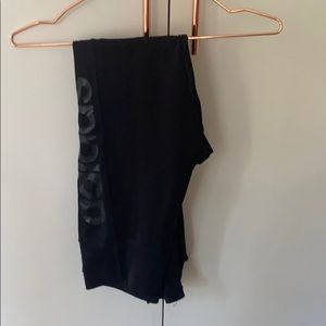 Adidas black yoga tights